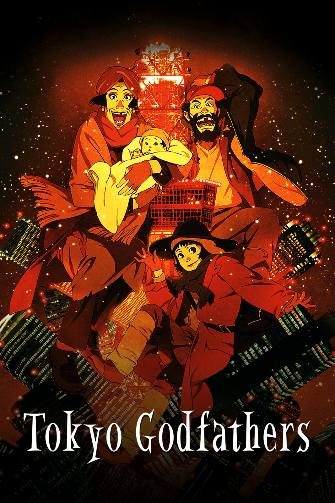 دانلود انیمیشن Tokyo Godfathers 2003